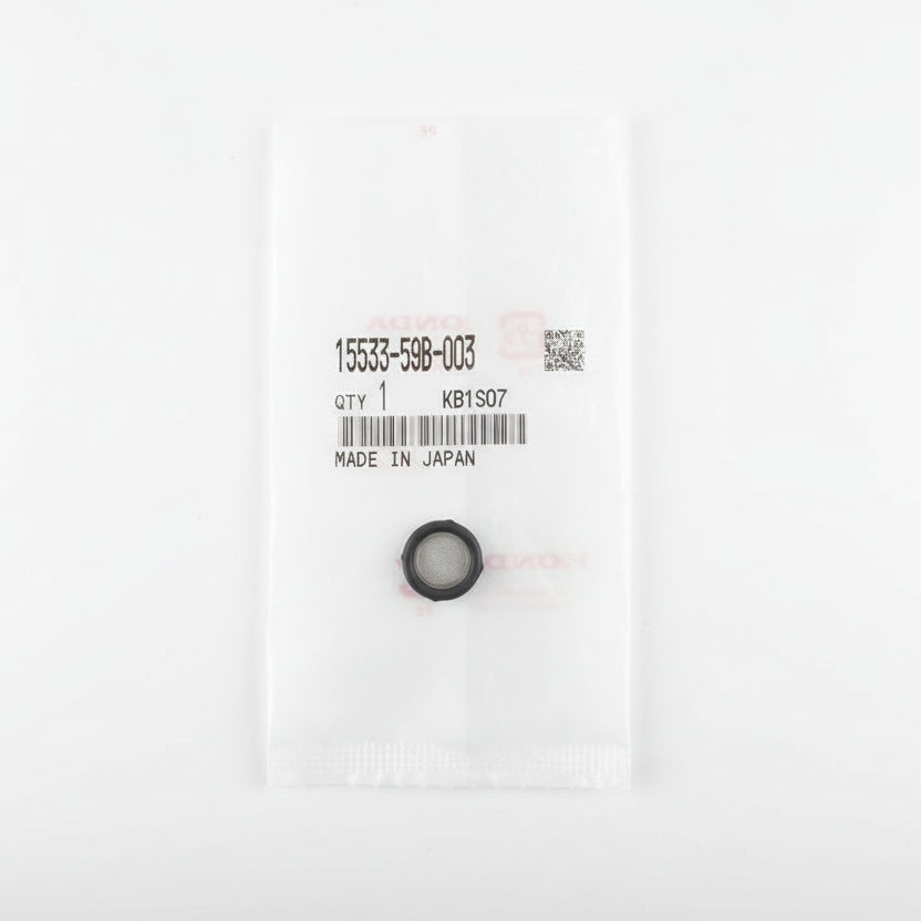 Honda OEM Turbo Oil Inlet Gasket O-Ring Screen Filter (Honda PN 15533-59B-003)