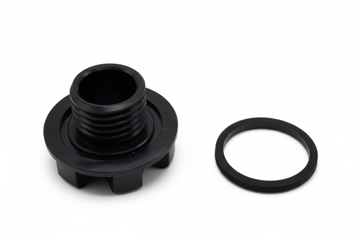 MDR Dodge Cummins 24V Billet Oil Cap Anodized Black