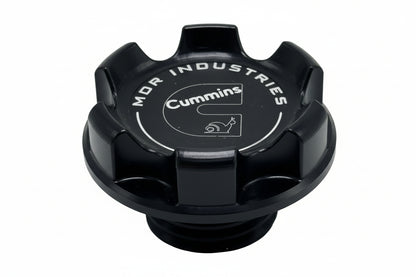 MDR Dodge Cummins 24V Billet Oil Cap Anodized Black
