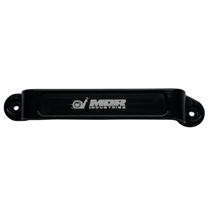 MDR Industries Billet Battery Tie Down Anodized Black Honda Acura