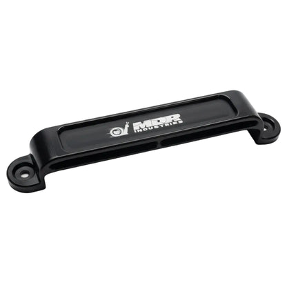MDR Industries Billet Battery Tie Down Anodized Black Honda Acura
