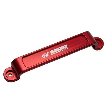 MDR Industries Billet Battery Tie Down Anodized Red Honda Acura