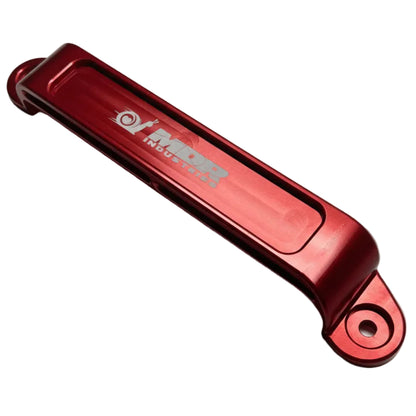 MDR Industries Billet Battery Tie Down Anodized Red Honda Acura