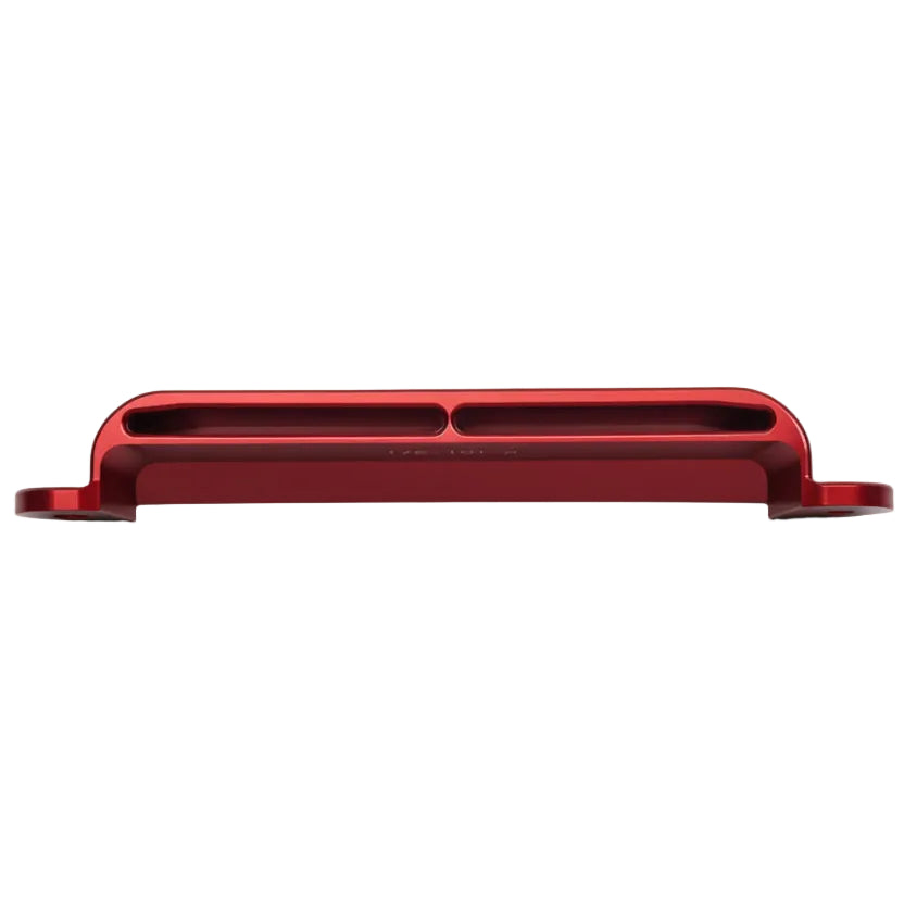 MDR Industries Billet Battery Tie Down Anodized Red Honda Acura