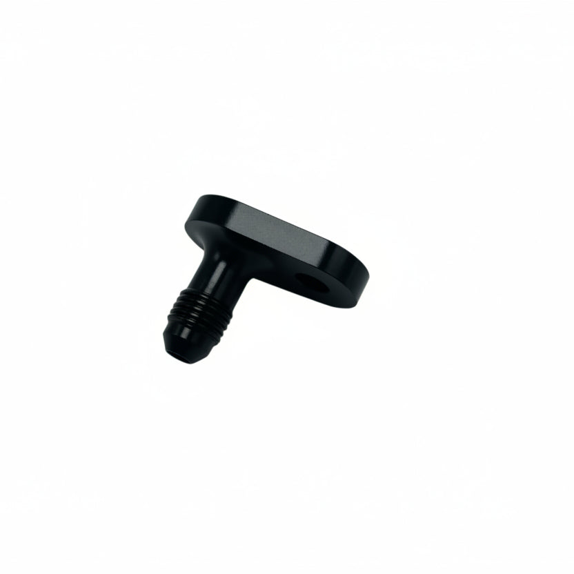 MDR Billet K20C -4AN Oil Feed Adapter Fitting Flange