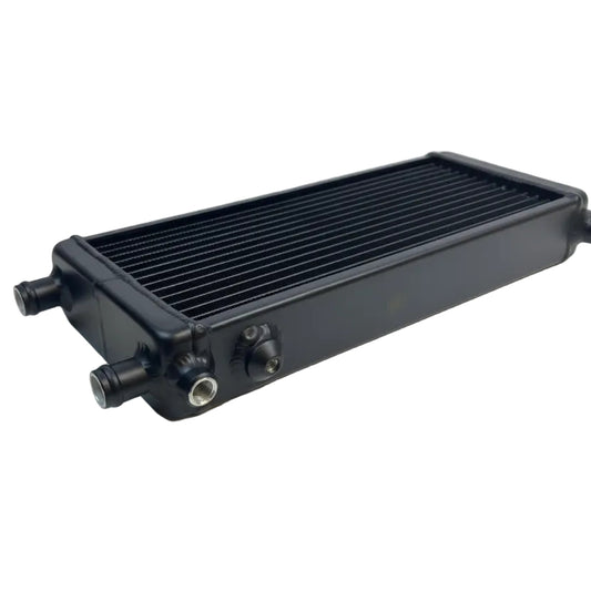 2.13"x6.10"x23.62" Tube and Fin Universal Heat Exchanger Assembly