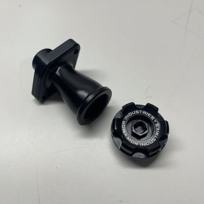 MDR Industries Billet Toyota / Lexus Oil Fill Neck with Cap Set