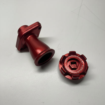 MDR Industries Billet Toyota / Lexus Oil Fill Neck with Cap Set