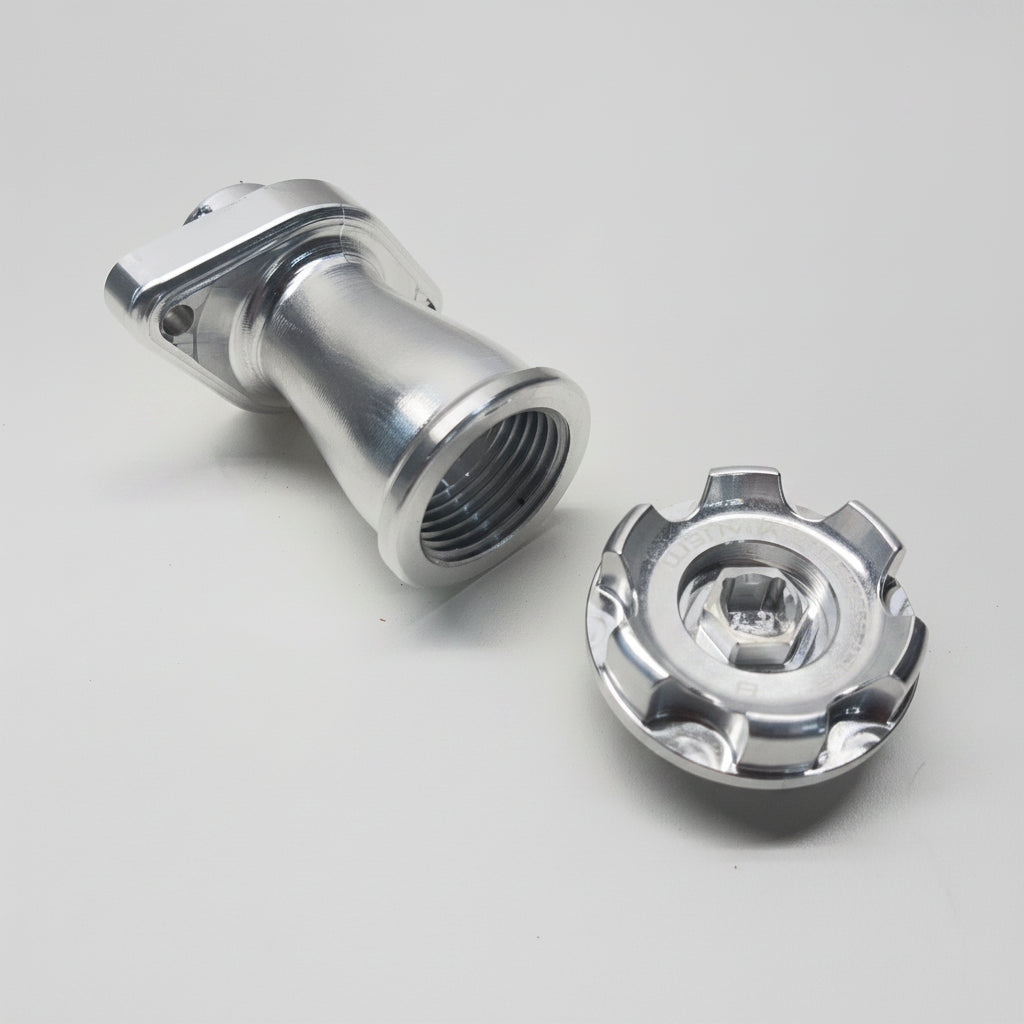 MDR Industries Billet Toyota / Lexus Oil Fill Neck with Cap Set